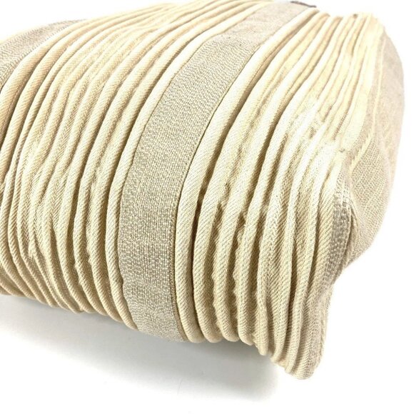 HERMES Kabas Calicut Tote Bag Shoulder Bag Leather/Canvas Beige/Brown - Picture 16 of 16